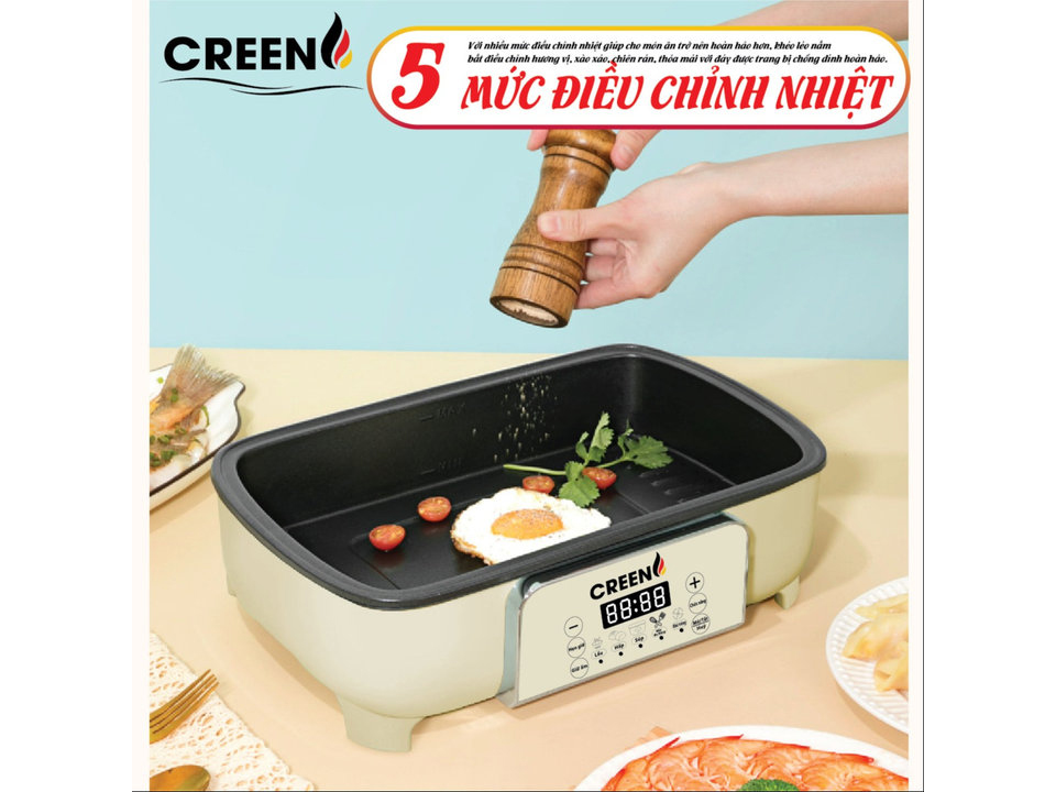 Nồi hấp đa năng Creen CR-135 Plus