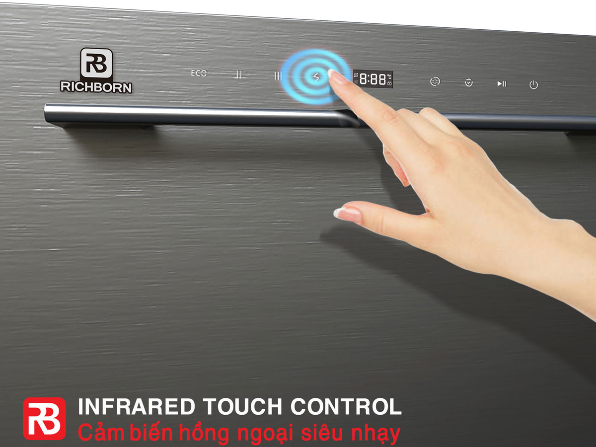 Máy rửa bát Richborn RDS6060MUS 12 bộ