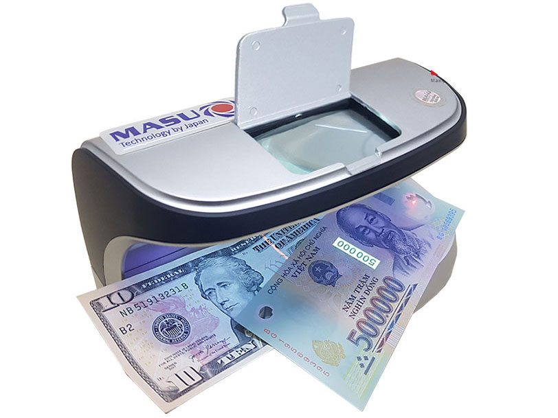 Máy soi tiền giả Masu 168 LED