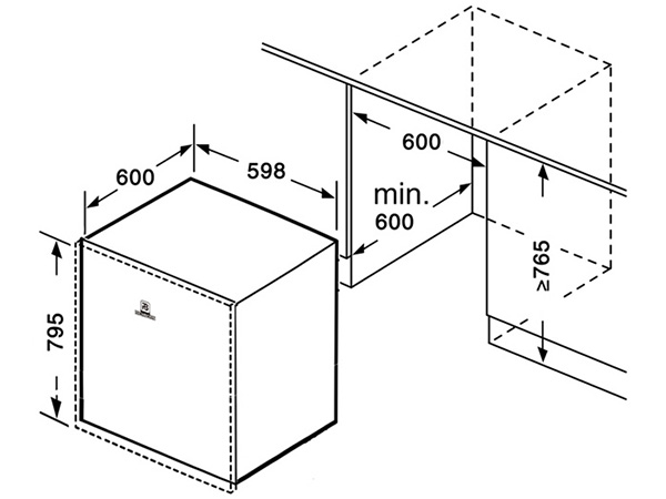 Máy rửa bát Richborn RDG6080SQG