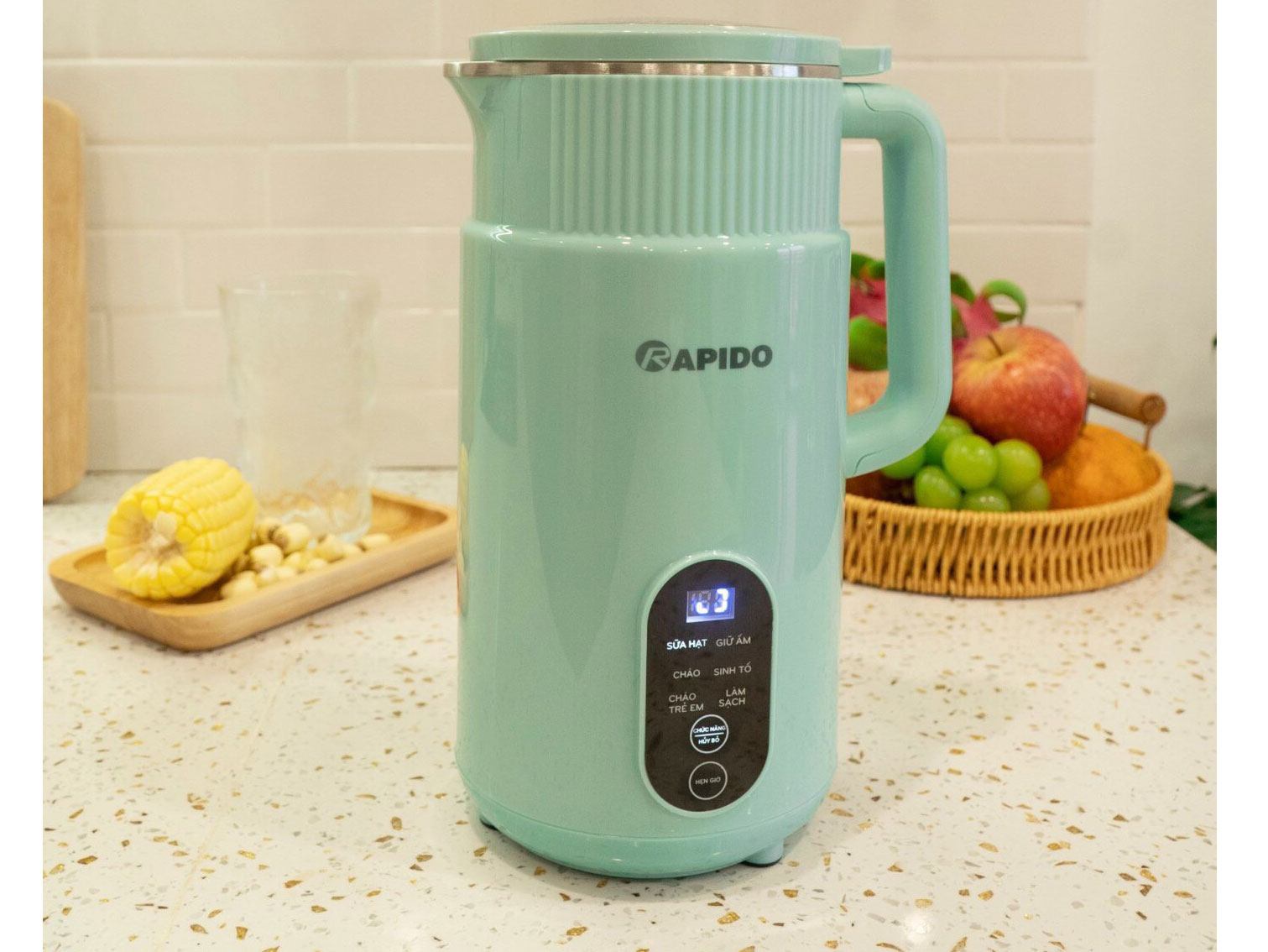 Máy làm sữa hạt mini Rapido RHB-500DG