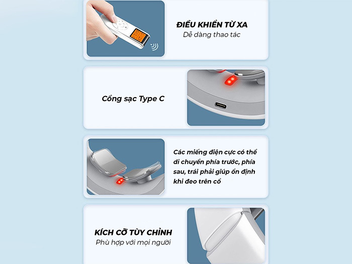 Máy massage cổ Homca P7