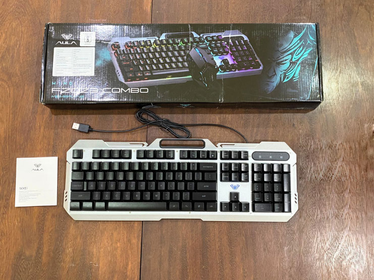 Bàn phím giả cơ Gaming Aula F2023