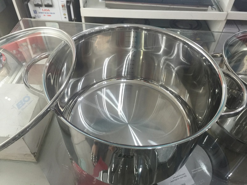 Bộ nồi chảo Inox Elo Clio Plus 5 chiếc