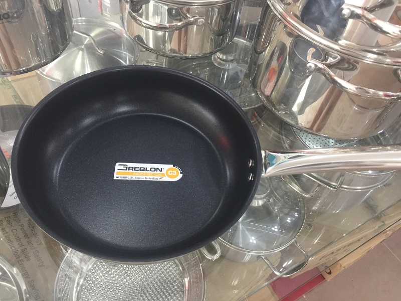 Bộ nồi chảo Inox Elo Clio Plus 5 chiếc