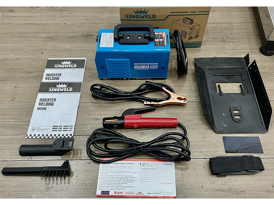 Máy hàn que mini Kingweld KWARC200E