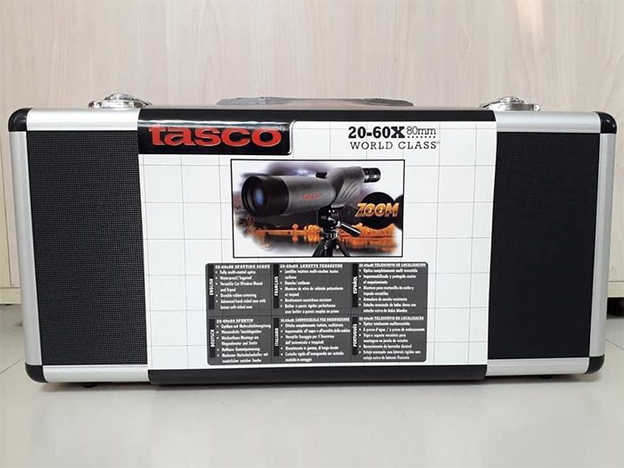 Ống nhòm Tasco World Class 20–60x80mm (WC206080)