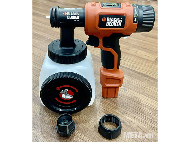 Máy phun sơn dùng điện Black&Decker HVLP400-B1