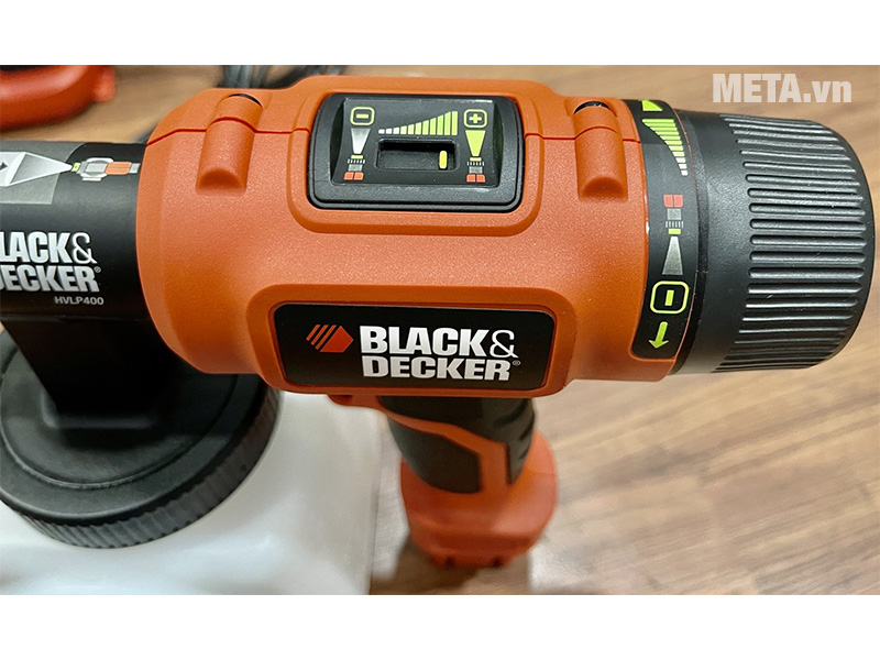 Máy phun sơn dùng điện Black&Decker HVLP400-B1