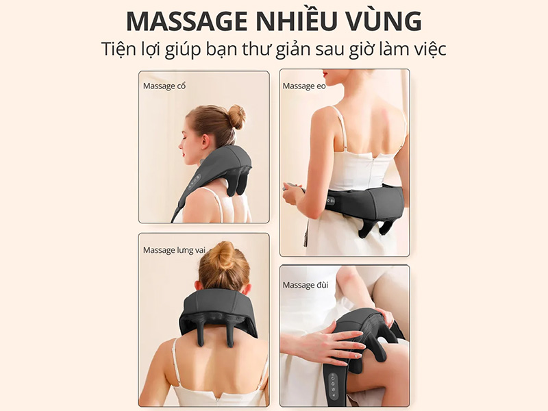 Máy massage cổ vai gáy Kachi MK366