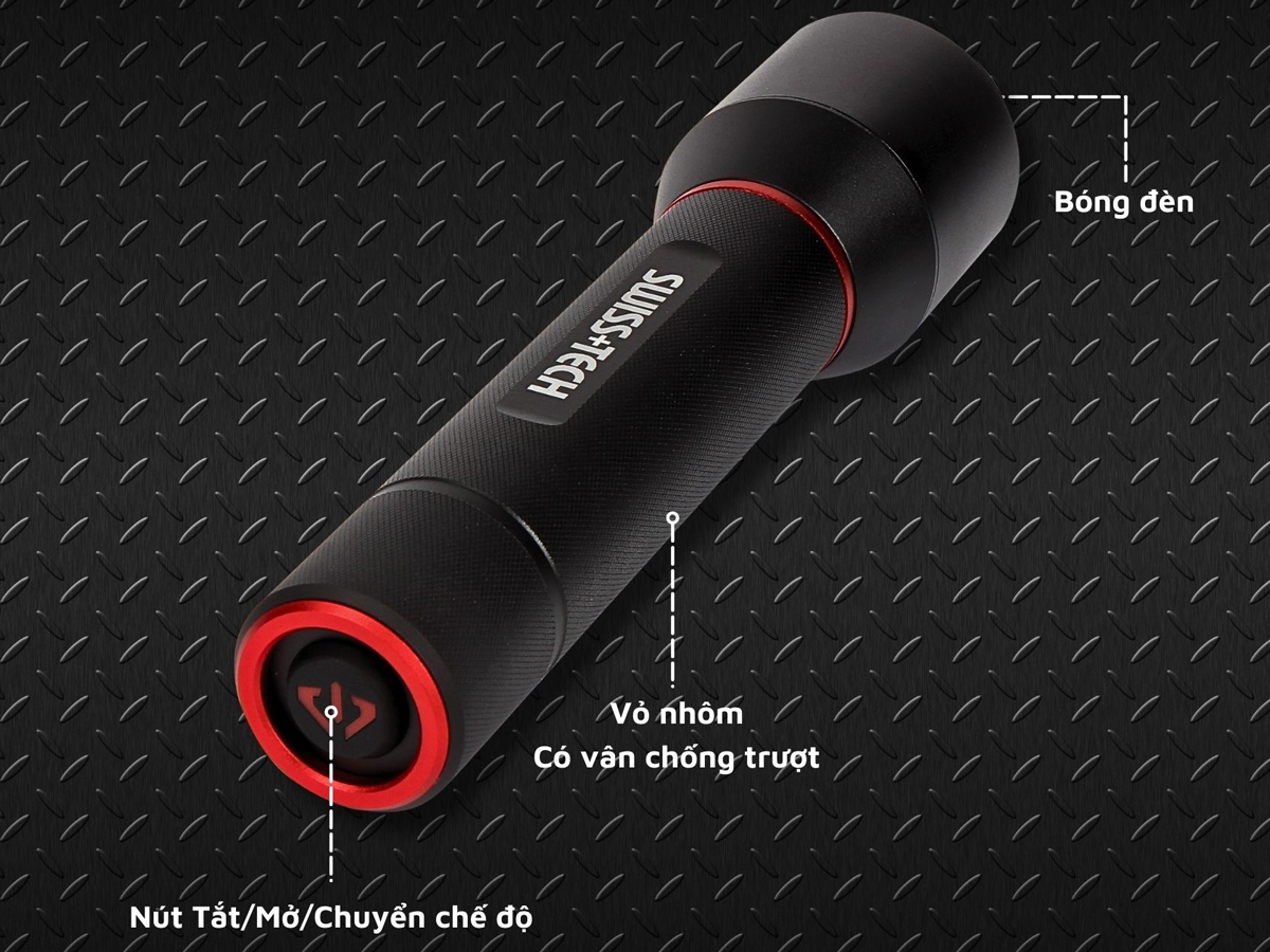 Đèn pin LED Swiss+Tech ST031009