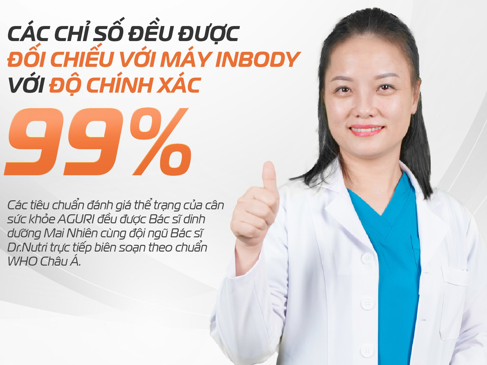 Cân phân tích chỉ số sức khỏe Aguri AGSS-005A