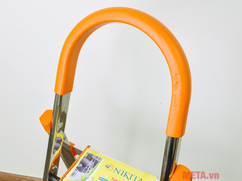 Thang nhôm khung inox 3 bậc Nikita NKT-N203 (IN03)