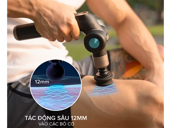 Súng massage cầm tay Maxcare Max638Pro