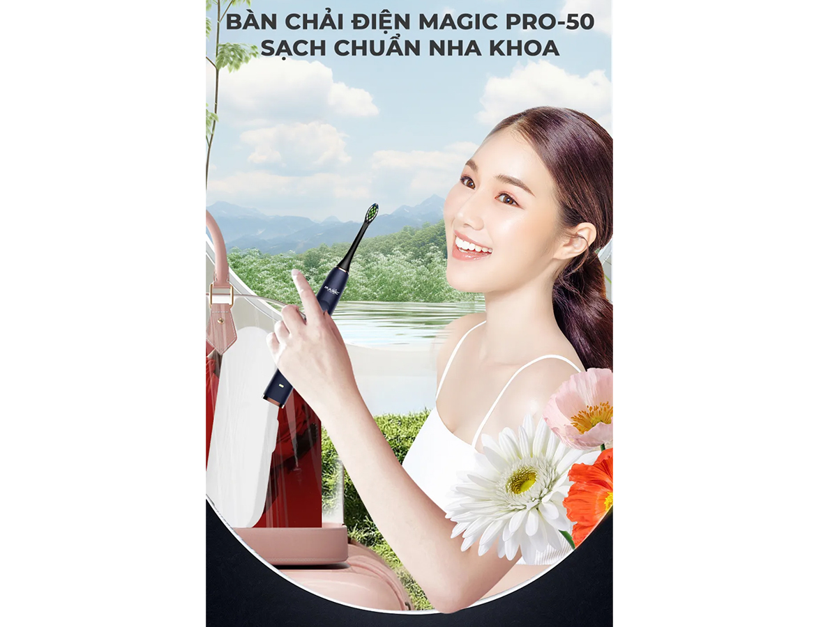 Bàn chải điện Magic PRO 50