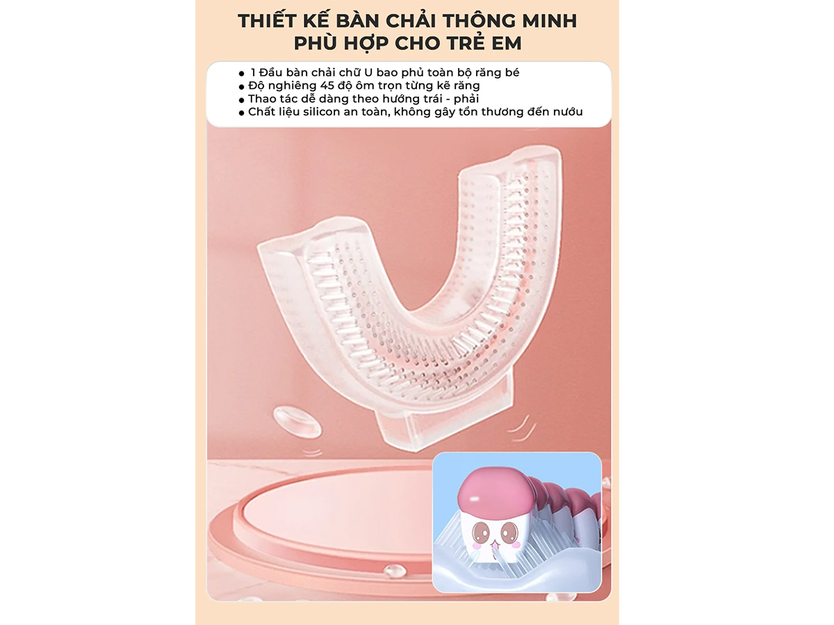 Bàn chải điện Magic KID-01