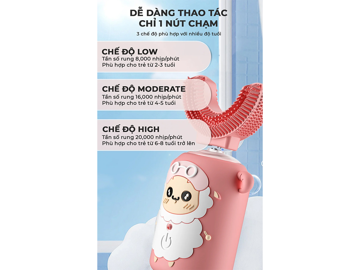 Bàn chải điện Magic KID-01