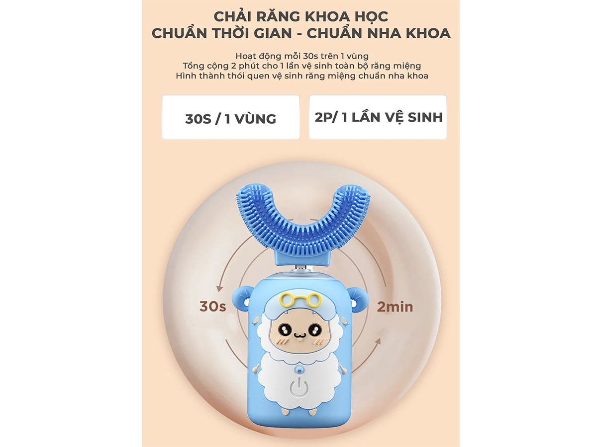 Bàn chải điện Magic KID-01