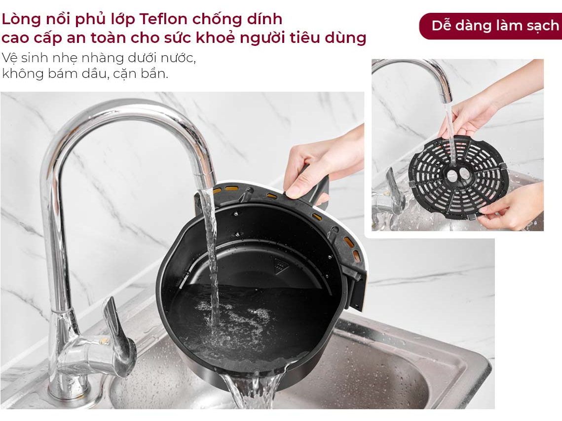 Nồi chiên không dầu FujiHome A4EB 4.5 lít