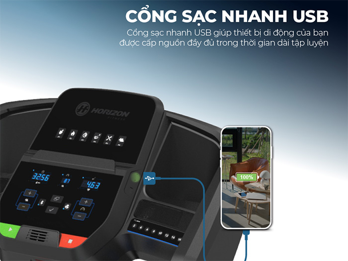 Máy chạy bộ điện Horizon T101