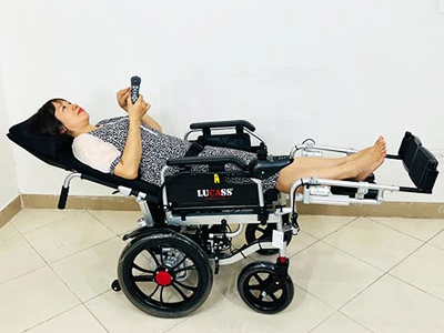 Xe lăn điện ngả lưng Lucass Jazz-S803