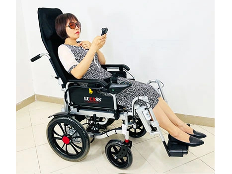 Xe lăn điện ngả lưng Lucass Jazz-S803