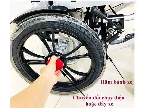 Xe lăn điện ngả lưng Lucass Jazz-S803