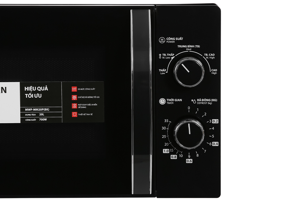 Lò vi sóng Toshiba MW2-MM20P(BK) 20 lít