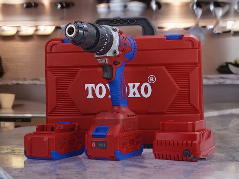 Máy khoan pin có búa 21V Toyoko TYK01-23