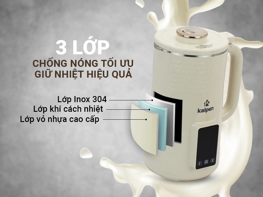 Máy làm sữa hạt Kalpen H4