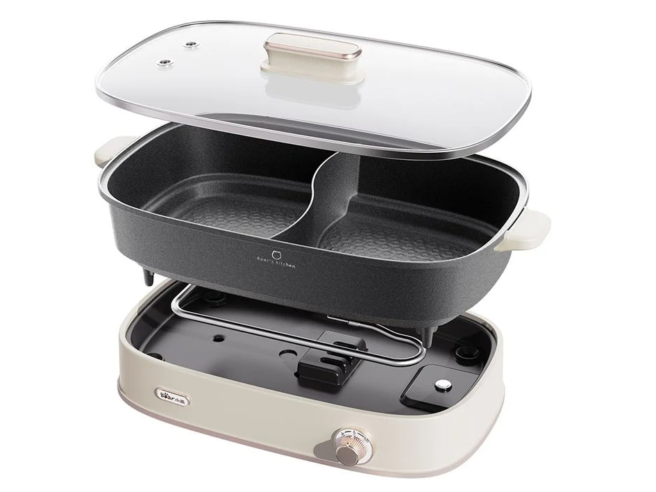 Nồi lẩu hai ngăn Bear DHG-D65A1