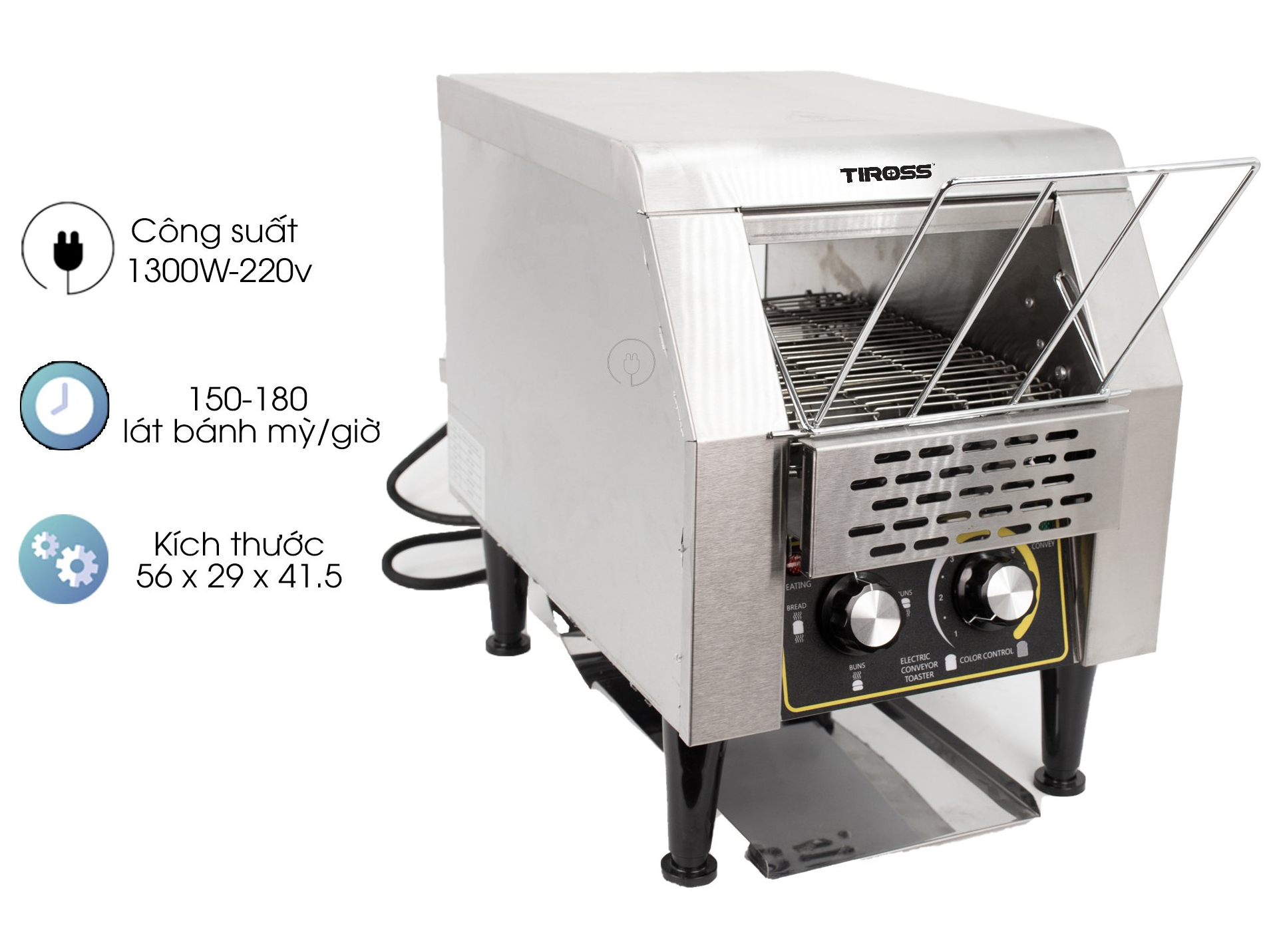 Lò nướng điện băng chuyền Tiross TS9664