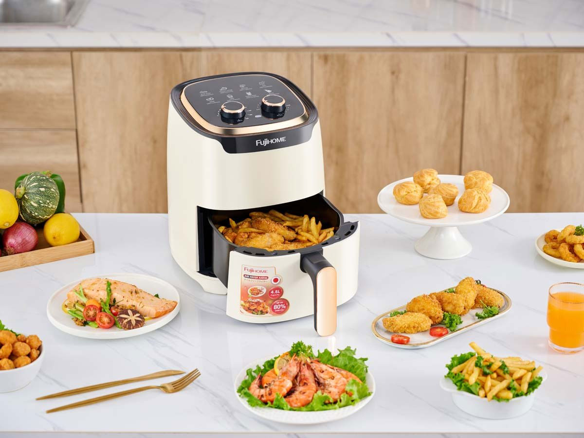 Nồi chiên không dầu FujiHome A4EW - 4.5 lít