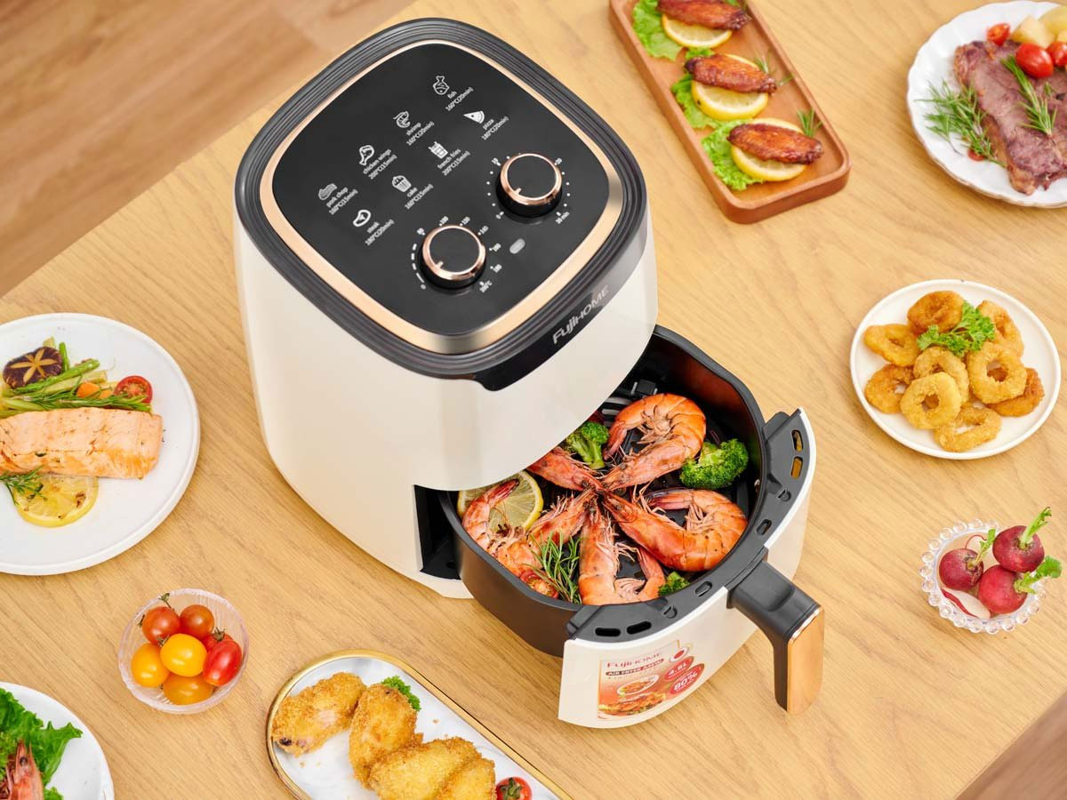 Nồi chiên không dầu FujiHome A4EW - 4.5 lít