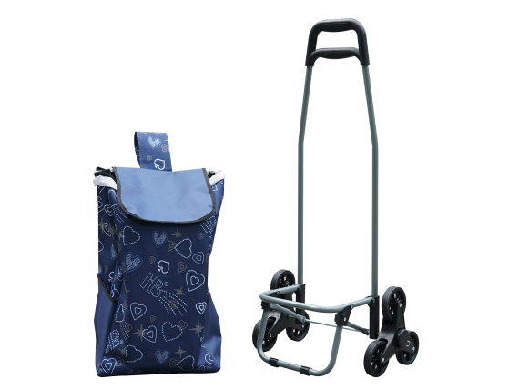 Xe kéo đi chợ leo cầu thang kèm túi FujiHome ST-30D6
