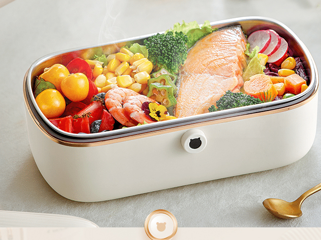 Hộp cơm điện Bear SB-HC09L - 0.9 lít