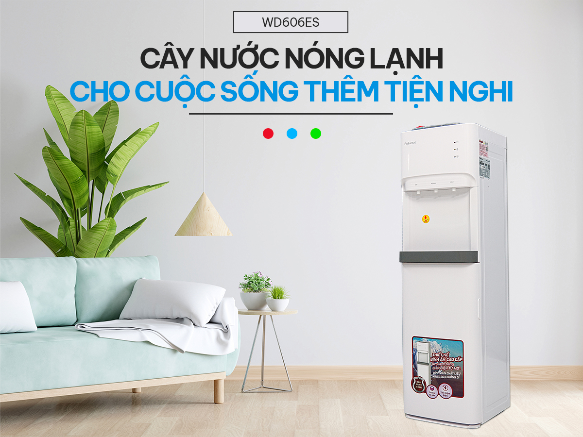 Cây nước nóng lạnh bình âm FujiHome WD606ES
