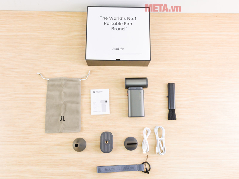 Quạt du lịch cầm tay đa năng Jisulife Ultra1 FA55