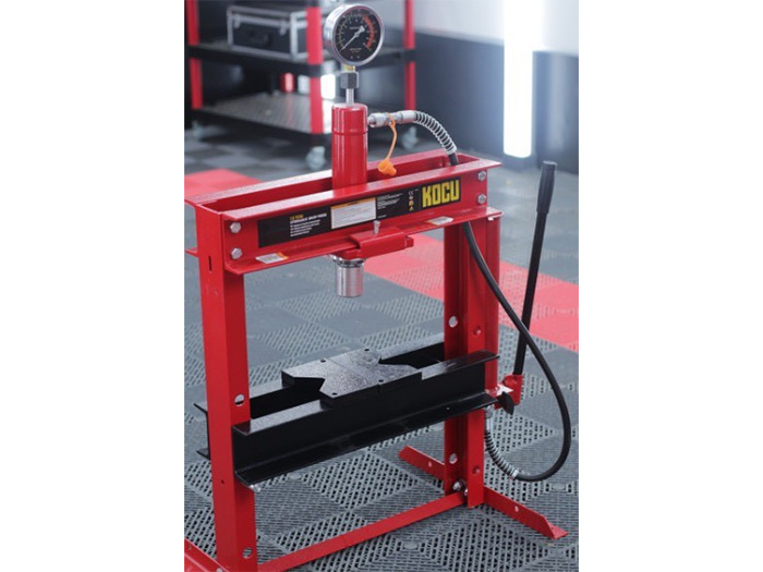 Máy ép thủy lực dùng tay TY12001 12 tấn có đồng hồ
