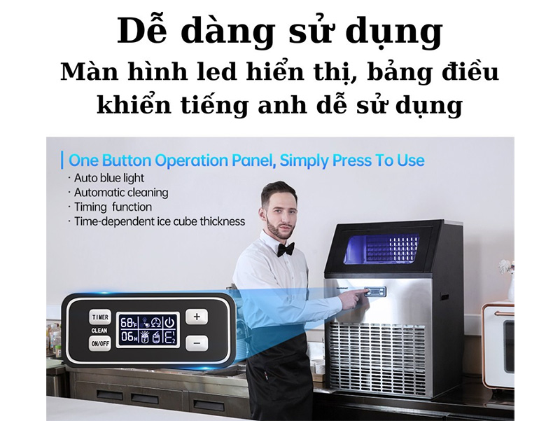 Máy làm đá viên Takai Pro TK-HZB150 150 Kg/ngày