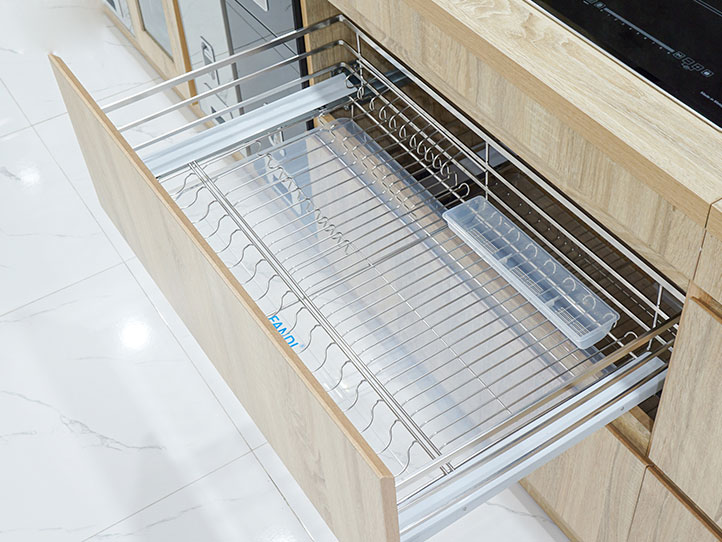 Giá đựng bát đĩa dưới nan vuông FD3704