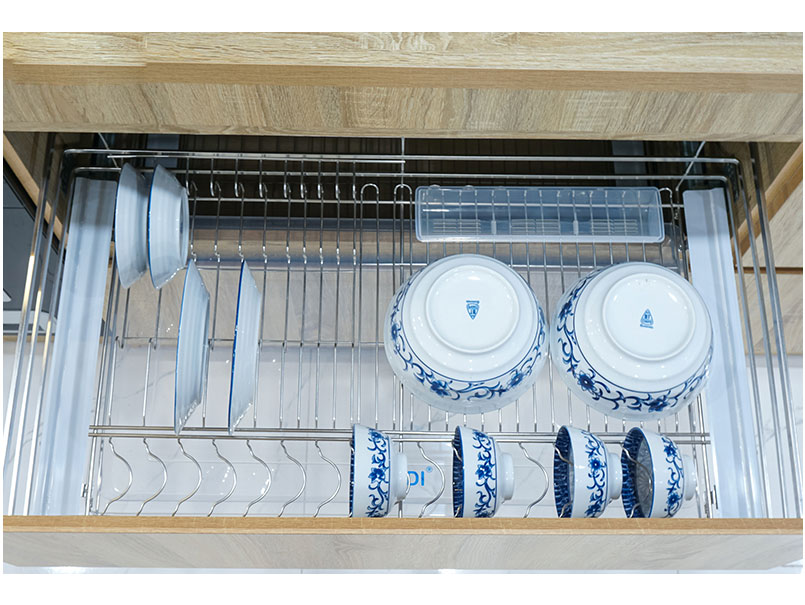 Giá đựng bát đĩa dưới nan vuông FD3904