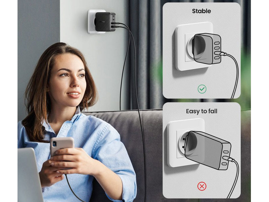 Củ sạc nhanh GaN Ugreen CD226 100W