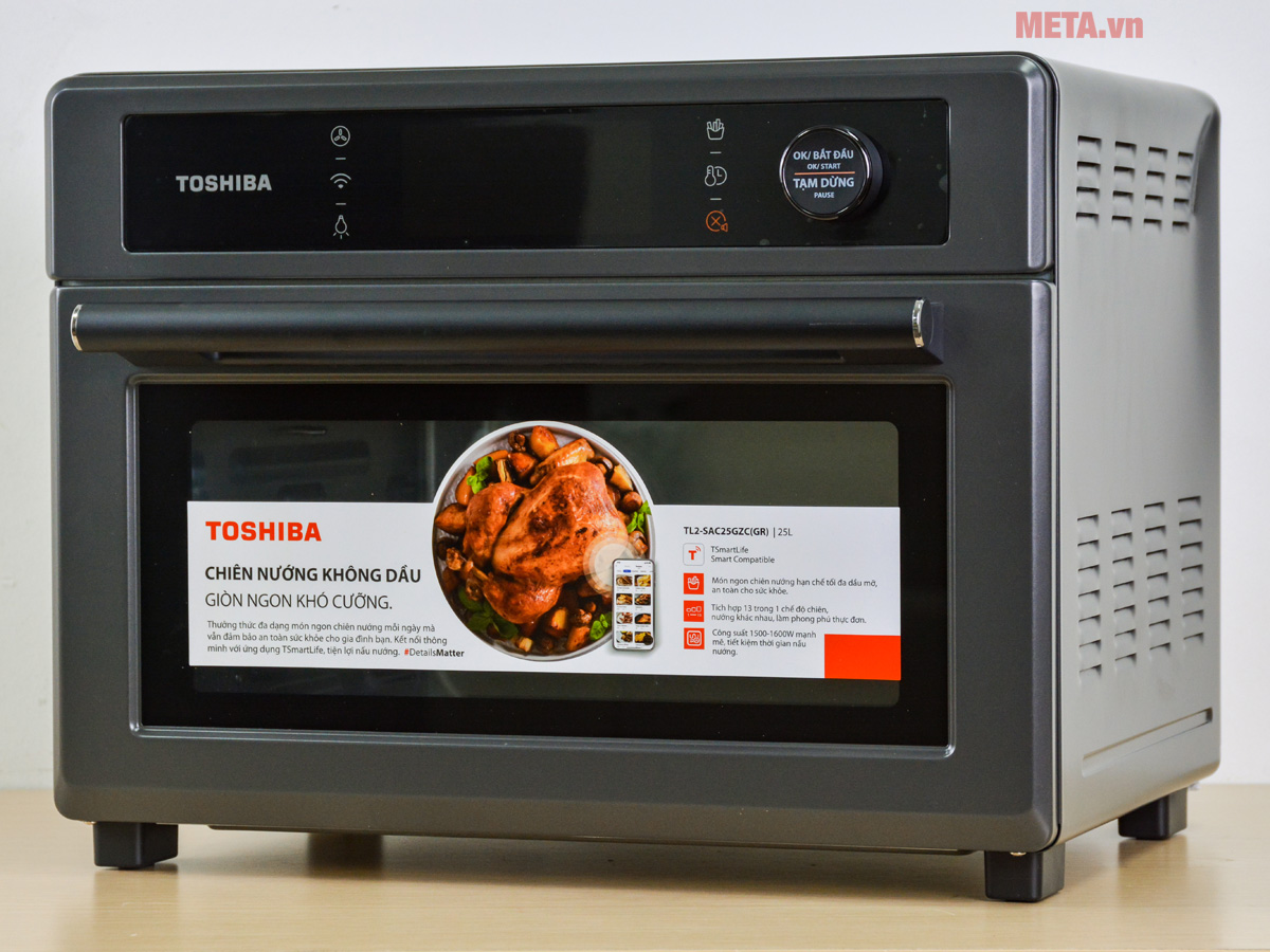 Lò chiên không dầu Toshiba TL2-SAC25GZC (GR/RD) - 25 lít