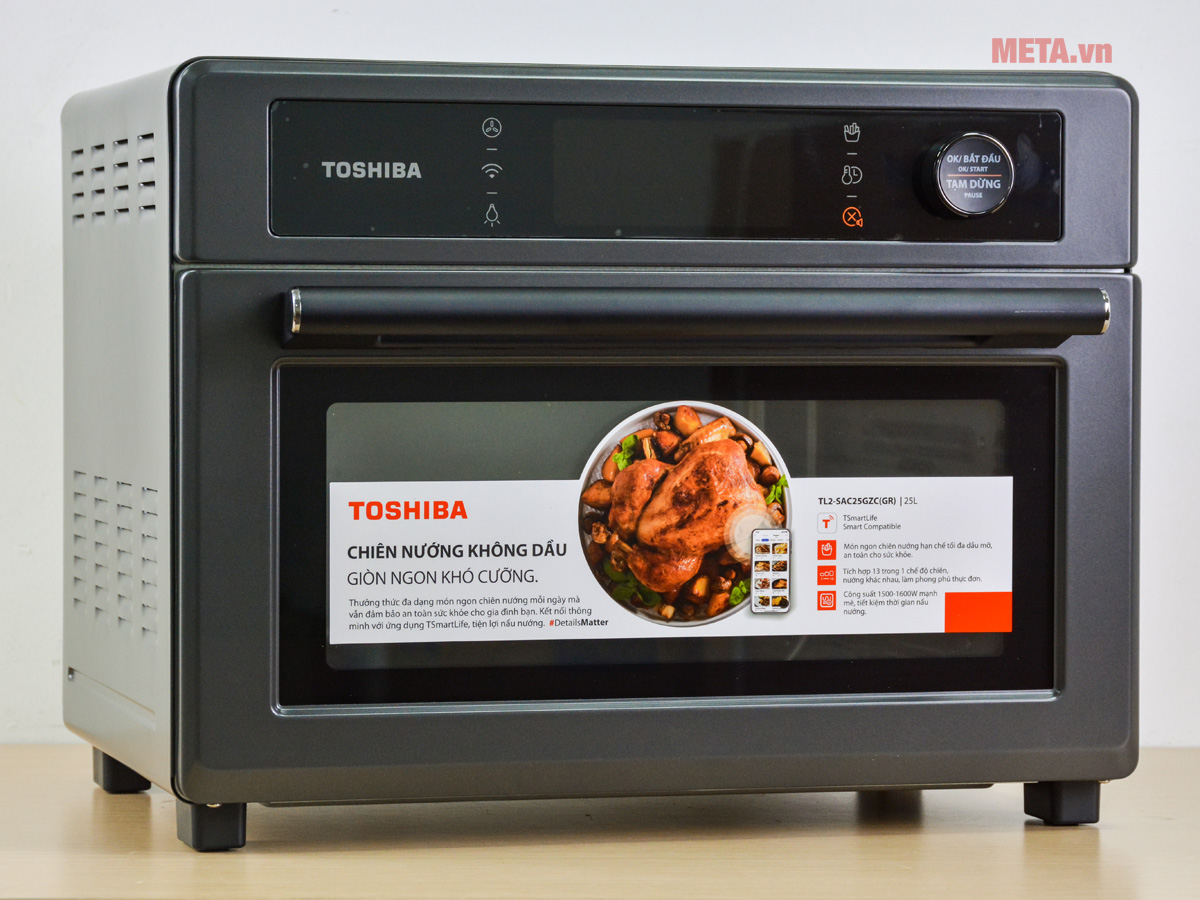 Lò chiên không dầu Toshiba TL2-SAC25GZC (GR/RD) - 25 lít