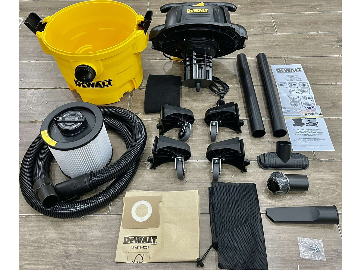 Máy hút bụi 3 chức năng ướt/khô/thổi Dewalt DXV23P