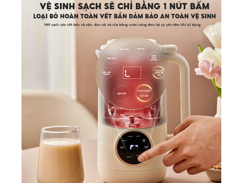 Máy làm sữa hạt Bear SB-SH06C - 600ml