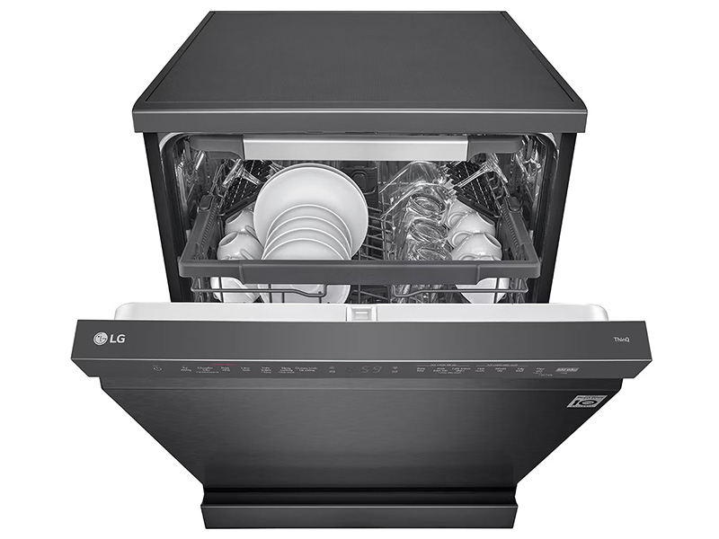 Máy rửa bát LG 14 bộ TrueSteam LDT14BLA4 màu đen