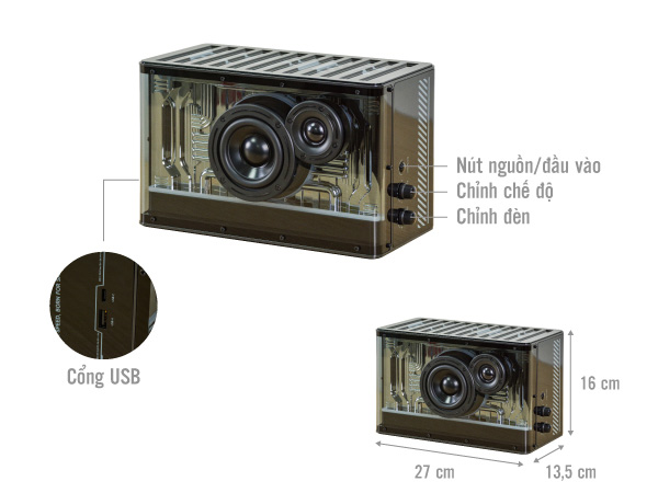 Loa tabletop Edifier QD35 (New-X)