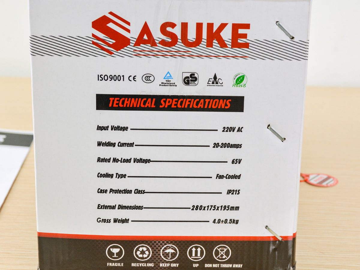 Máy hàn que mini Sasuke ZX7-200R